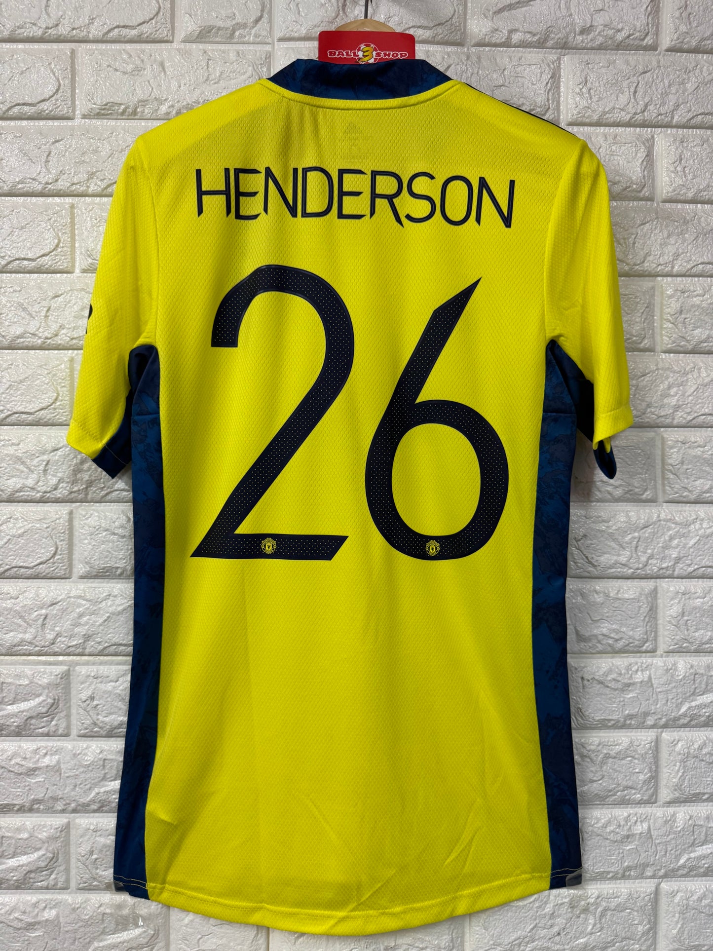 2020-21 曼聯守門員 26 HENDERSON 球衣