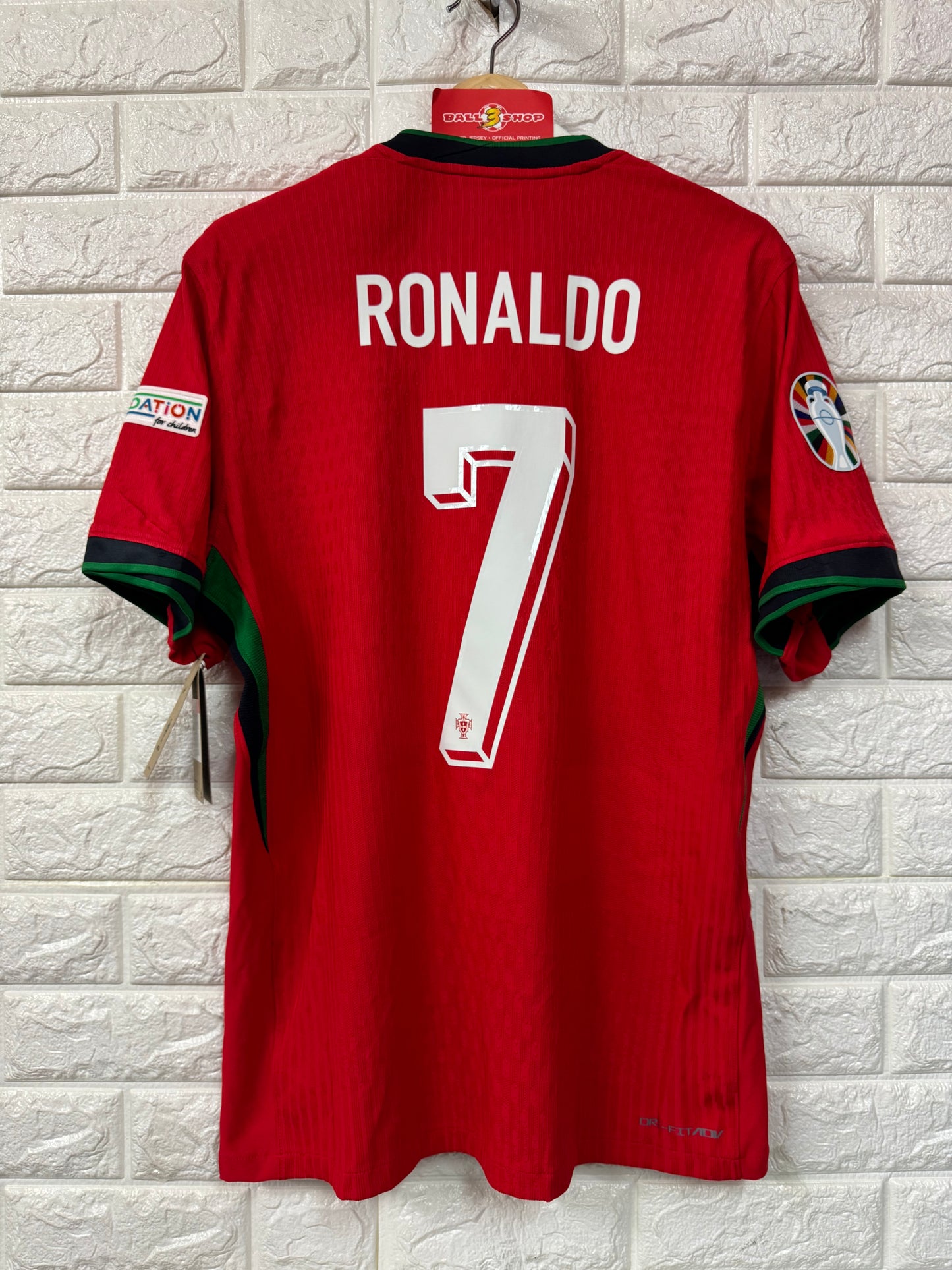 2024 葡萄牙主場7 RONALDO "球員版" 球衣