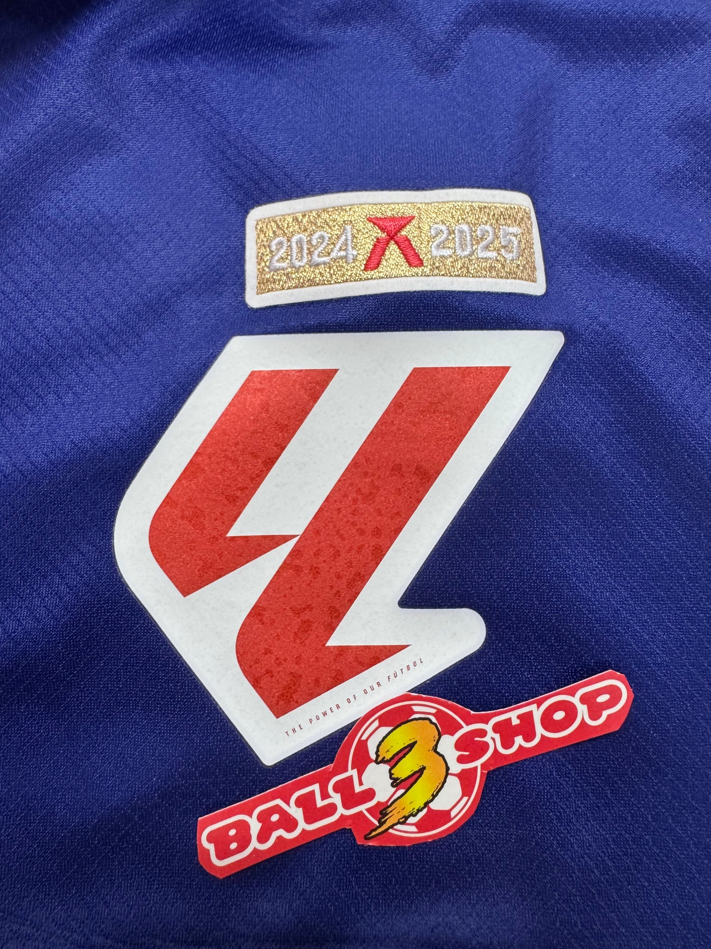 西甲章 + 2024-25西甲冠軍章 (巴塞用)