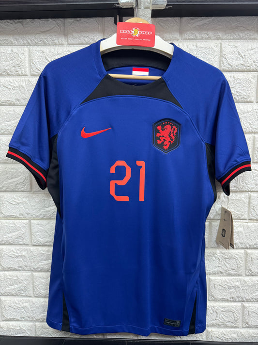 2024  荷蘭作客 21 DE JONG 球衣