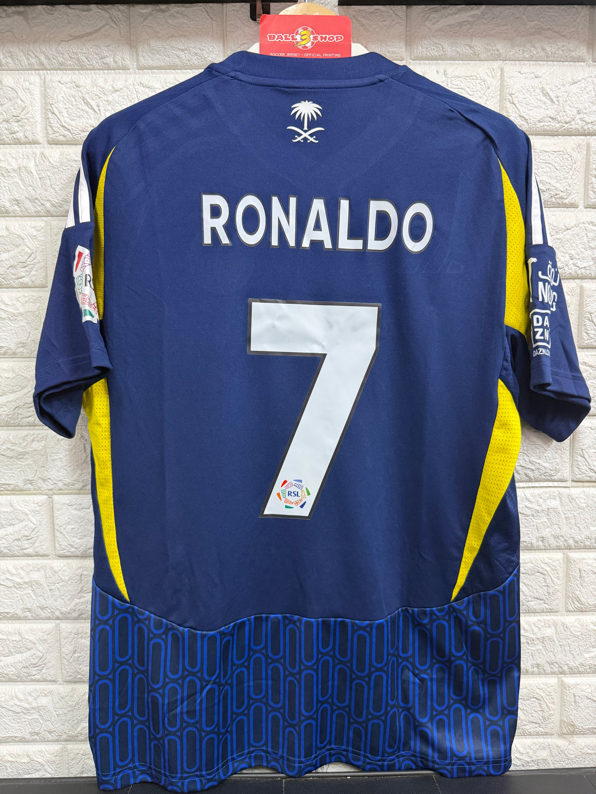 2024-25 利雅德勝利作客 RONALDO 球衣