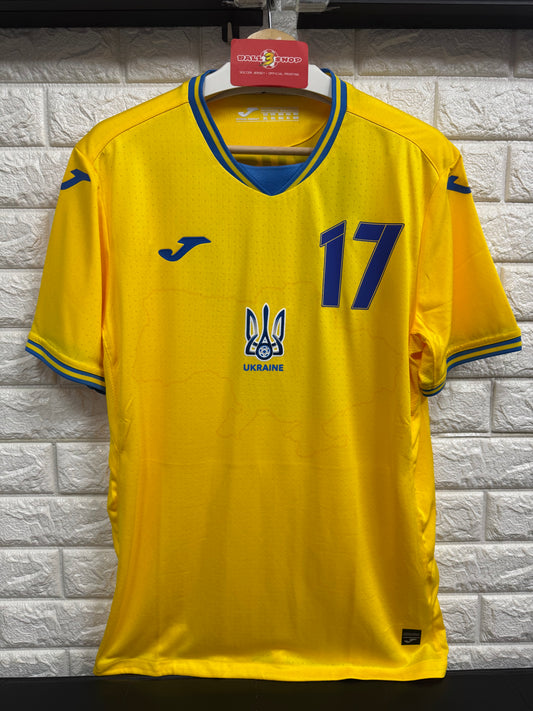 2022 烏克蘭主場 17 ZINCHENKO 球衣