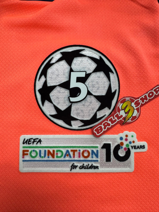 歐聯5次冠軍章+ UEFA Foundation 10周年章