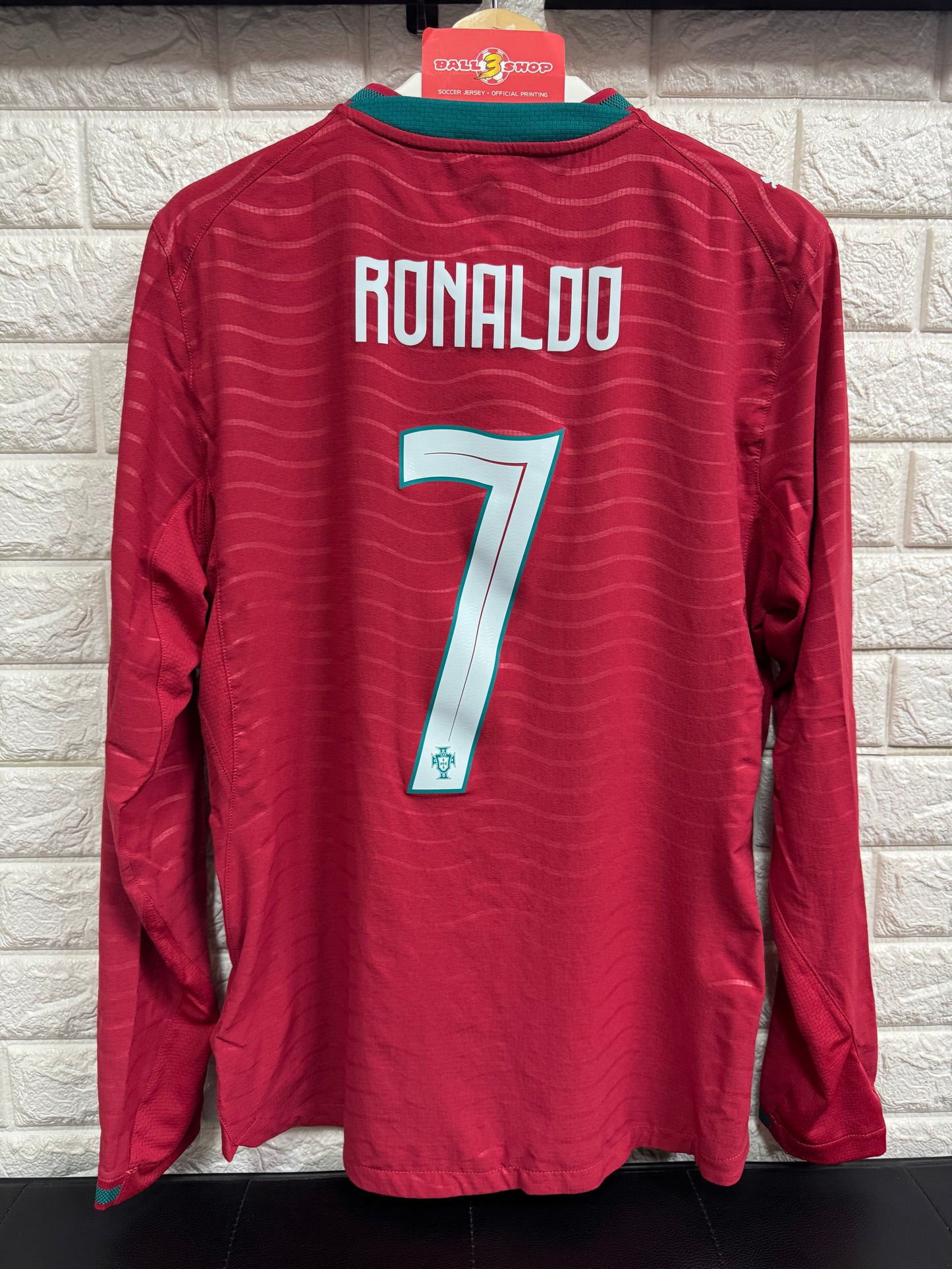 2026 葡萄牙主場 7 RONALDO 長袖「更衣室球員版」球衣
