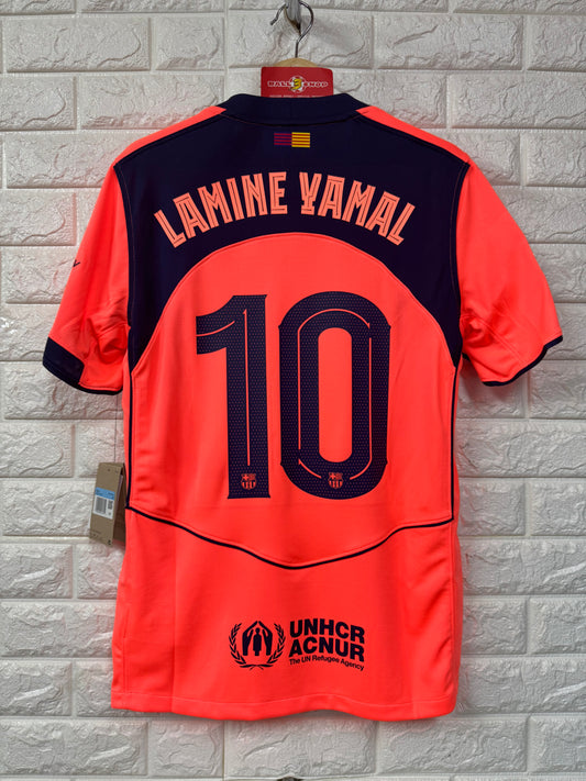 2025-26 巴塞隆拿第三作客球衣 （內含印字選擇）