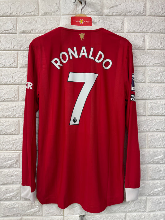 2021-22 曼聯主場長袖"球員版" 7 RONALDO 球衣