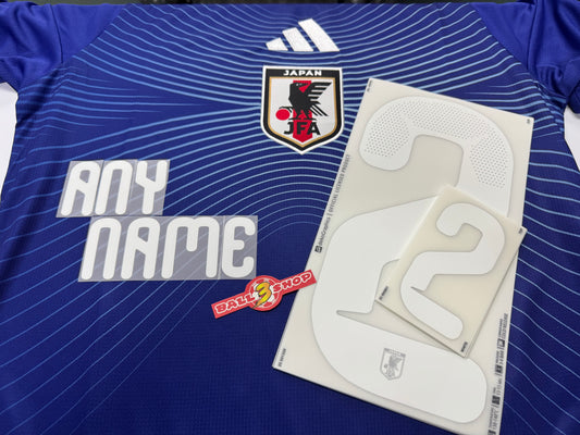 2026 日本國家隊主場印字 （不含球衣，可自訂人名及號碼）