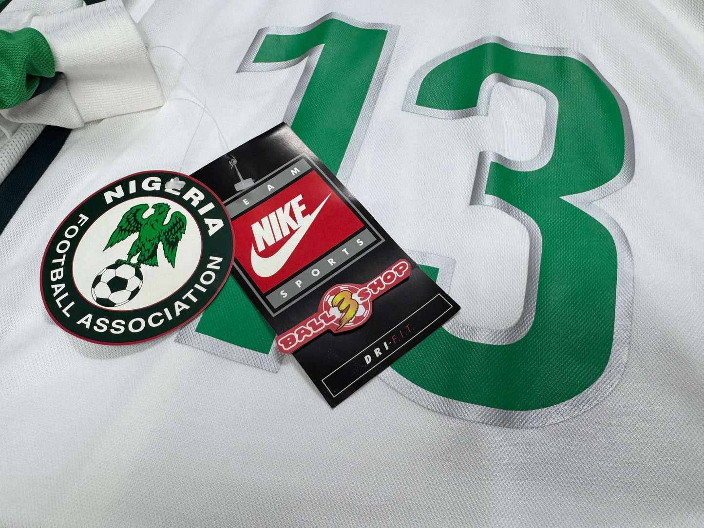 1998 尼日尼亞作客長袖"球員版"球衣