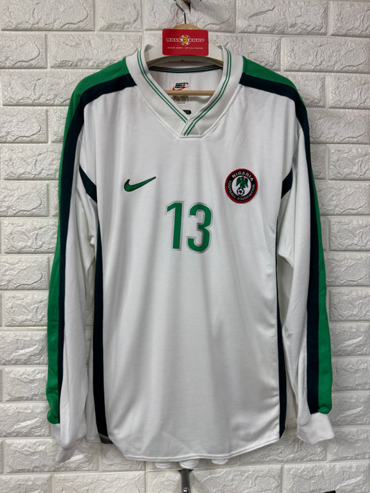 1998 尼日尼亞作客長袖"球員版"球衣