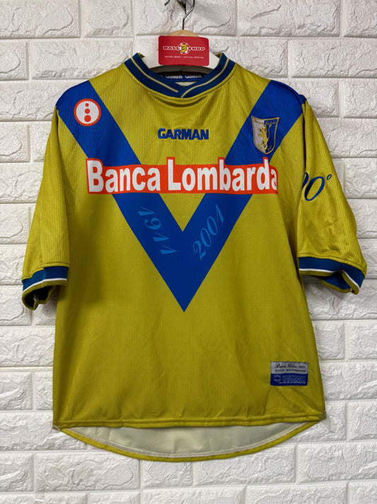 2001-02 布雷西亞90周年作客 10 BAGGIO 復刻球衣