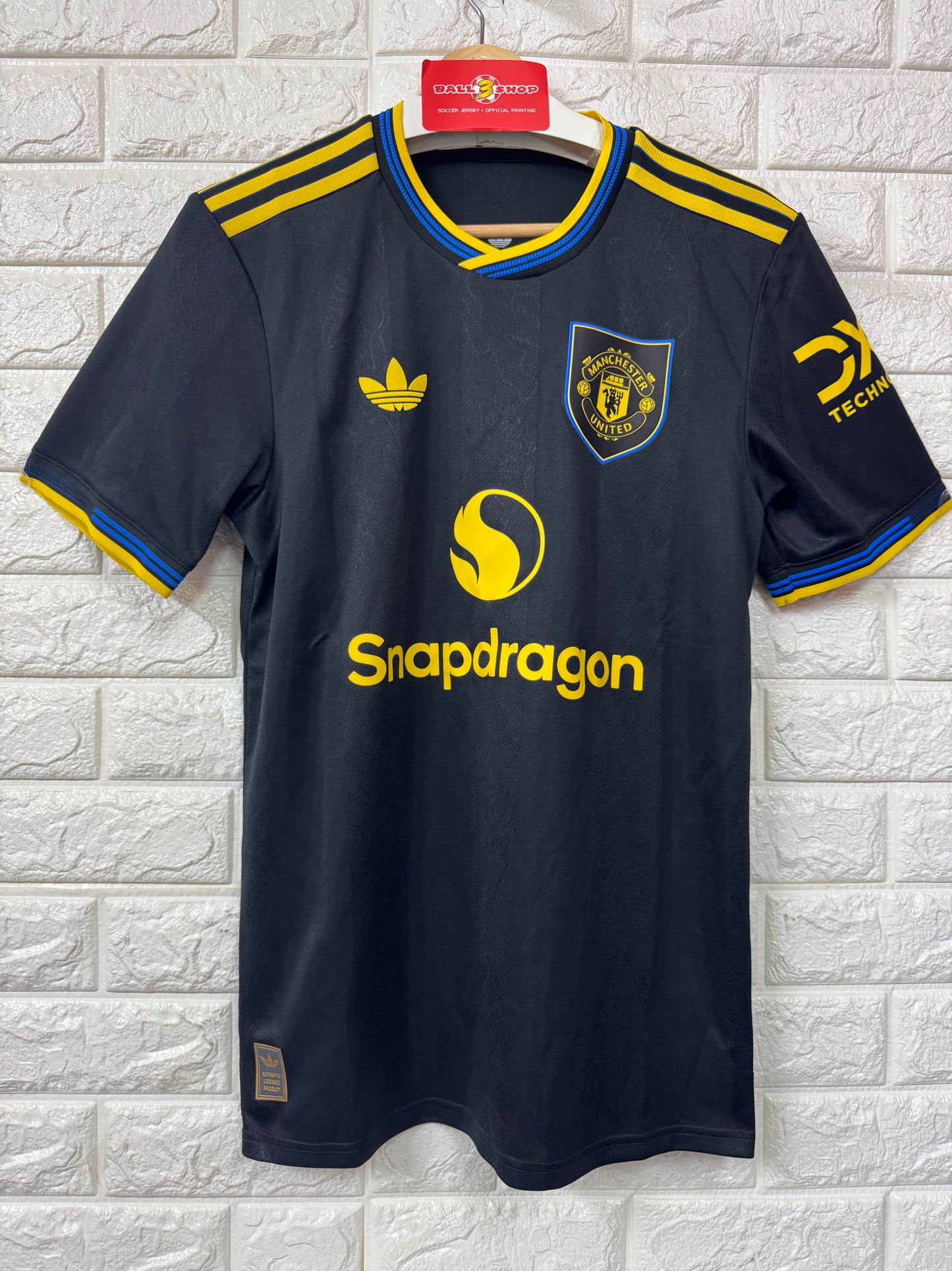2025-26  曼聯第三作客"球員版"球衣