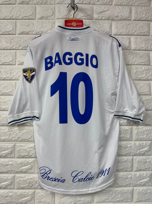 2000-01 布雷西亞作客 10 BAGGIO 復刻球衣