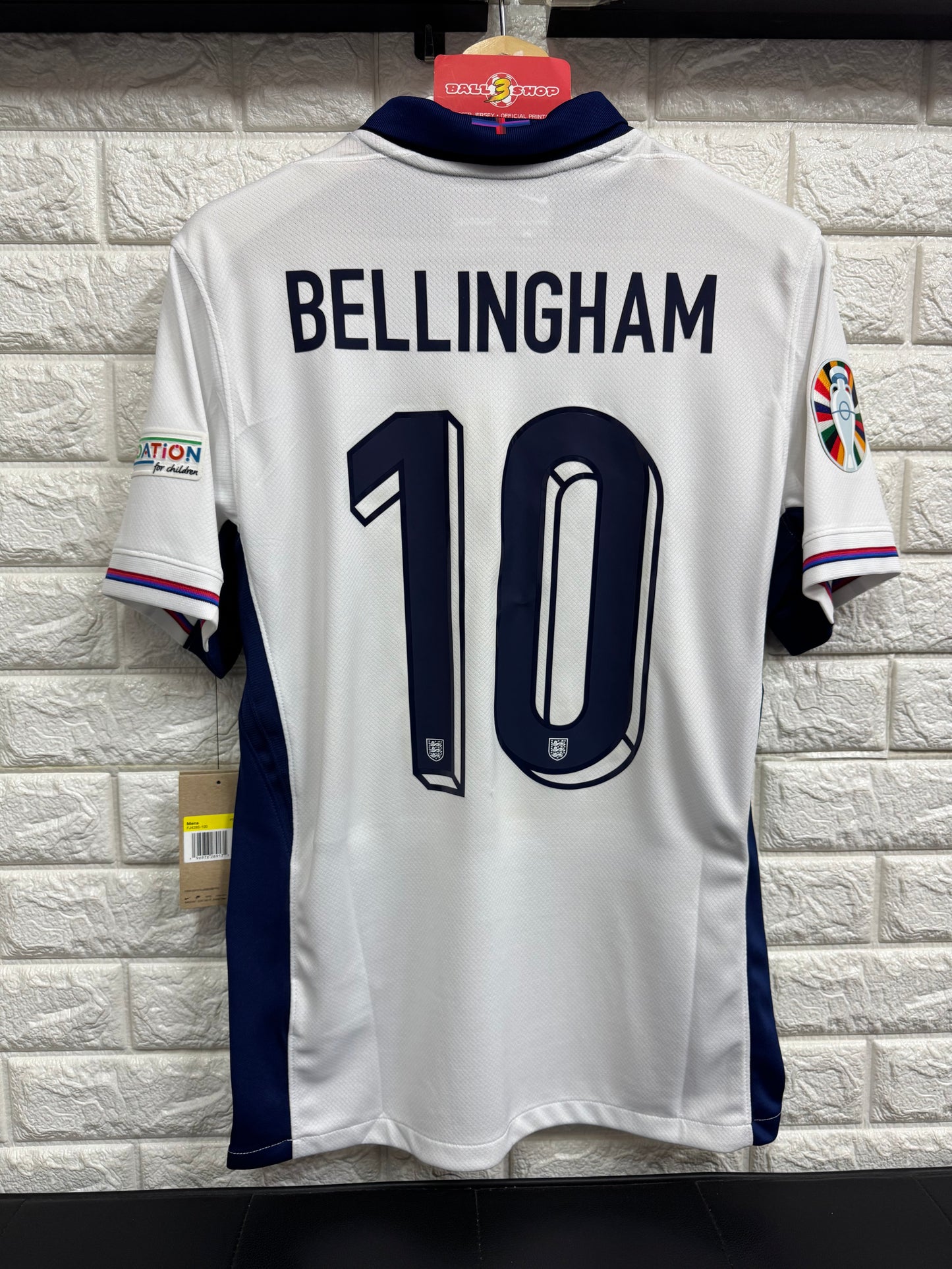 2024 英格蘭 EURO 2024主場 10 BELLINGHAM 球衣