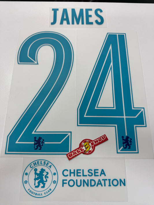 2022-23 車路士作客盃賽印字+ PLAN 廣告 ( 內含各名字選擇）