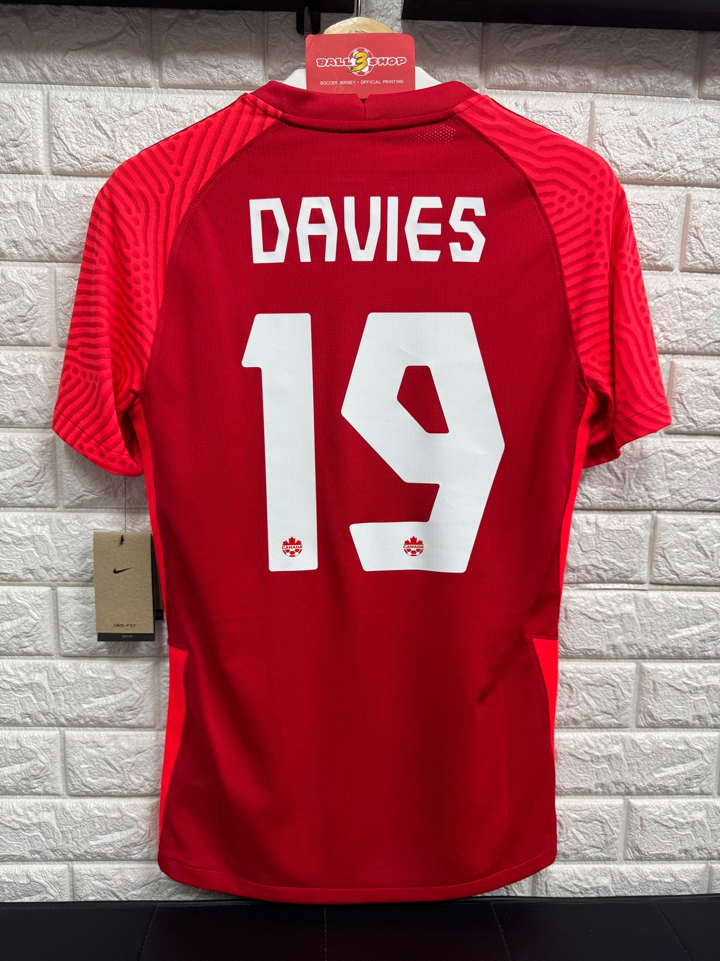 2022 加拿大主場 19 DAVIES 球衣