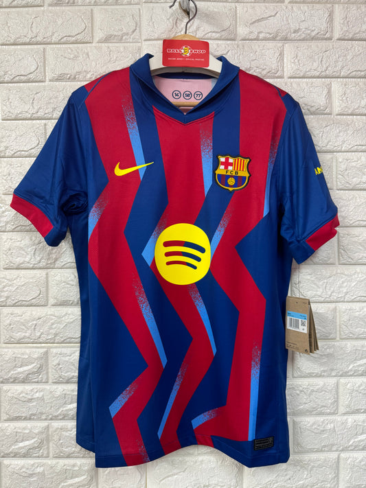 2025-26 巴塞隆拿第4作客球衣 +印字 SUPERCOPA 章及對賽 ( PER- ORDER)