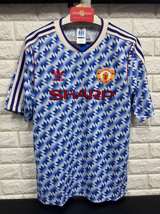 1992 adidas 三葉草曼聯作客連號碼球衣