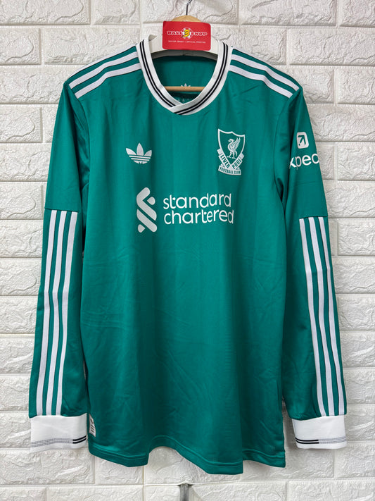 2025-26  利物浦第三作客長袖"球員版"球衣