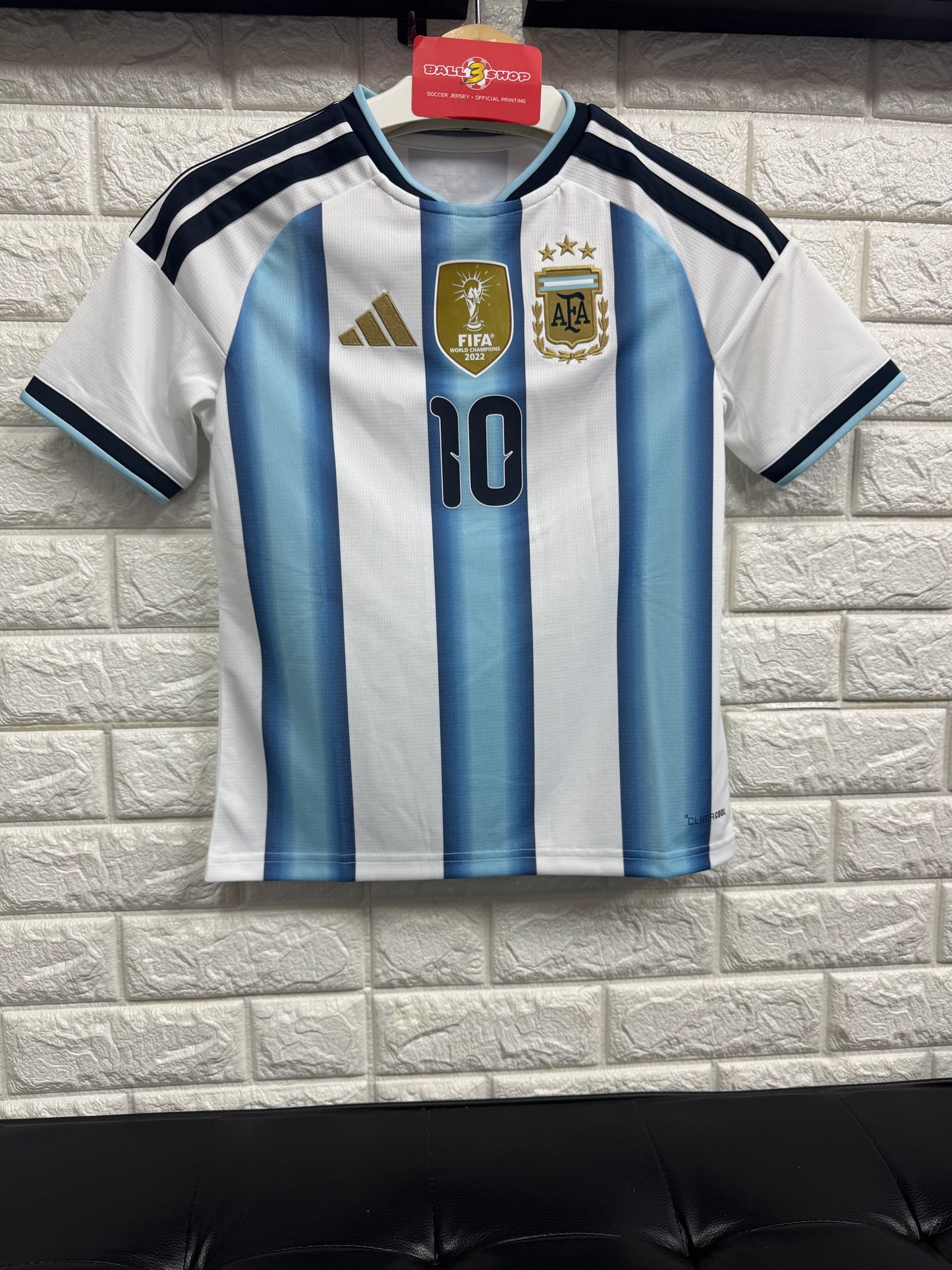 2026 阿根廷主場 10 MESSI 童裝 球衣