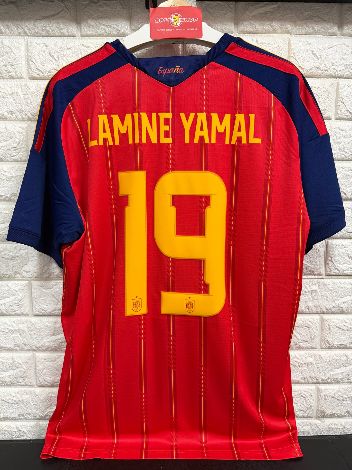 2026 西班牙主場世界盃決賽版 19 LAMINE YAMAL 球衣