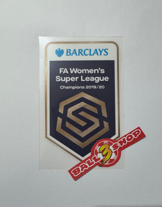 19-20 女子英超冠軍臂章