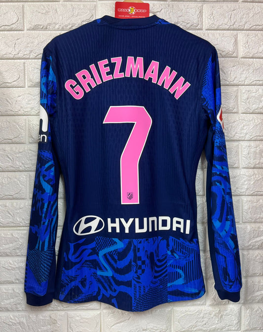 2024-25 馬德里體育會第三作客更衣室長袖球員版球衣